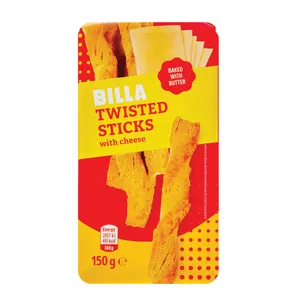 Mielinės tešlos lazdelės su sūriu BILLA, 150 g