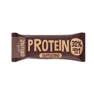 Baltyminis batonėlis GREENZ PROTEIN CAPPUCCINO, 32 g