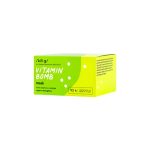 Plaukus stiprinanti kaukė su vitaminų kompleksu KILIG Vitamin Bomb, 200 ml