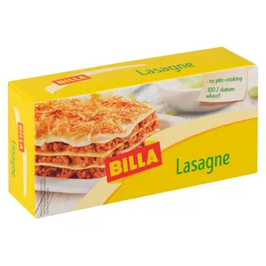 Lazanijos lakštai be kiaušinių BILLA, 500 g