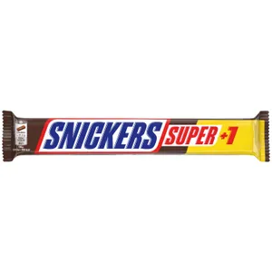 Šokoladinis batonėlis SNICKERS SUPER, 112 g