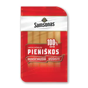 Virtos SAMSONO pieniškos dešrelės, 620 g