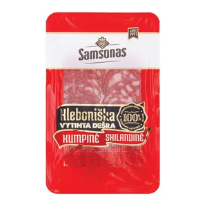 Vytinta SAMSONO kumpinė dešra aukščiausia rūšis, 90 g