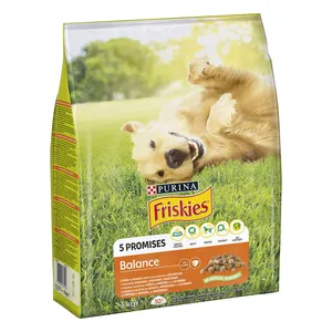 Sausas šunų ėdalas FRISKIES Balance su vištiena ir daržovėmis, 3 kg