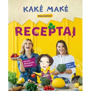 Knyga KAKĖ MAKĖ. RECEPTAI