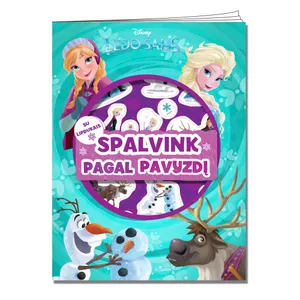 Knyga LEDO ŠALIS. SPALVINK PAGAL PAVYZDĮ