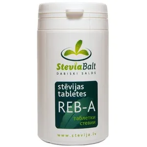 Stevijos tabletės REB 600, 60 g