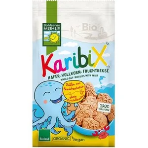 Bm Bio Avižiniai sausainiai su vaisiais KaribiX 125 g