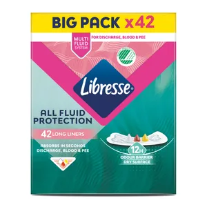 Įklotai LIBRESSE EXTRA PROTECTION LONG, 42 vnt.