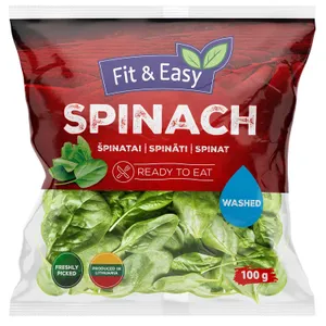 Plauti špinatai FIT&EASY, 100 g