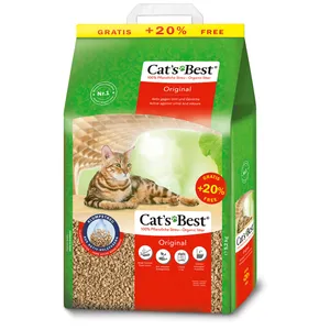 Cat's best natūralus sušokantis pjuveninis kraikas, 5,2 kg