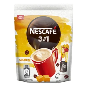 Karamelės skonio kavos gėrimas 3in1 NESCAFE, 10 vnt.