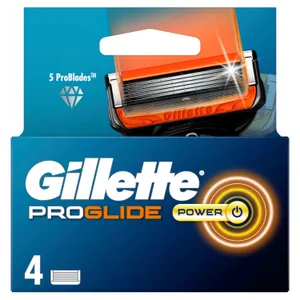 Skustuvo galvutės GILLETTE FUSION PROGLIDE POWER, 4 vnt.