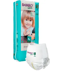 Sauskelnės BAMBO NATURE, 5 dydis 12-18 kg