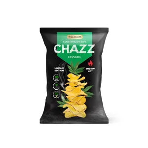 Bulvių traškučiai su kanapėmis ir jalapenu CHAZZ, 90 g