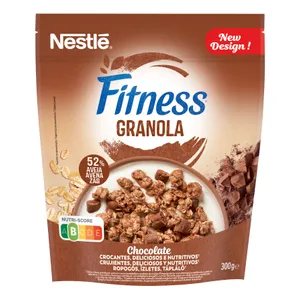 Dribsniai NESTLE FITNESS GRANOLA CHOCOLATE, 300g