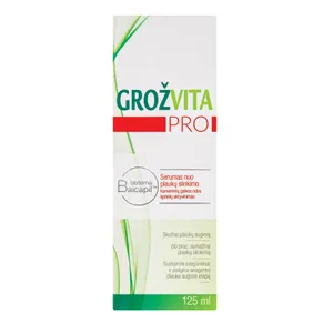 Serumas nuo plaukų slinkimo GROŽVITA PRO, 125 ml
