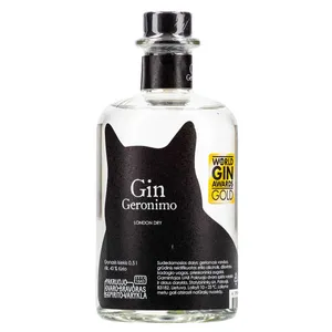 Džinas GERONIMO LONDON DRY GIN 43%, 500 ml