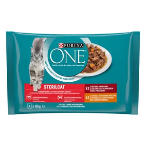 Konservai katėms su vištiena ONE STERILCAT, 340 g
