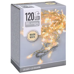 Lauko girlianda balta 120 LED