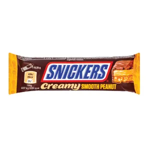 Batonėlis SNICKERS CREAMY PEANUT BUTTER, 36,5 g