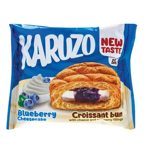 Pyragėlis sūrio ir mėlynių skonio įdaru KARUZO, 82 g
