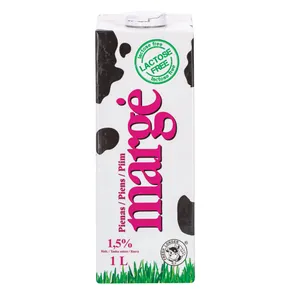UAT pienas MARGĖ be laktozės, 1,5 % rieb., 1 l