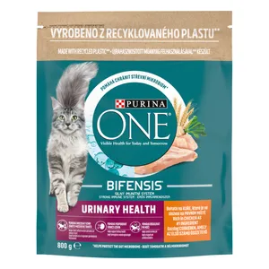 Sausas ėdalas katėms su vištiena ONE URINARY CARE, 800 g