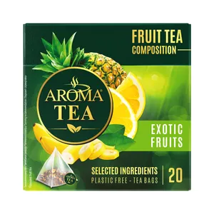 Vaisinė arbata AROMA TEA EXOTIC FRUITS, 20 vnt.