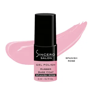 Rubber bazė spanish rose 6ml SINCERO SALON  