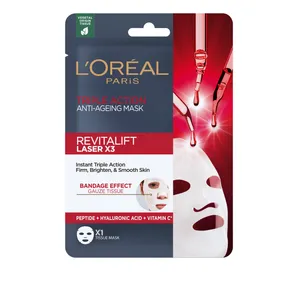 Loreal revitalift laser trigubo veikimo senėjimą stabdanti kaukė, 28 g