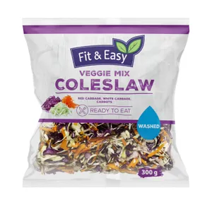 Daržovių mišinys FIT&EASY COLESLAW, 300 g