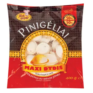 Koldūnai PINIGĖLIAI MAXI su mėsos įdaru, 400 g