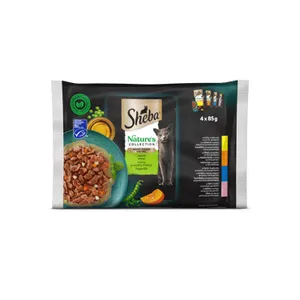 Konservuotas ėdalas SHEBA NATURE MIXED, 340 g