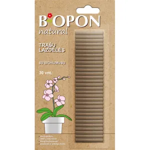 Trąšų lazdelės su Biohumusu BIOPON, 30 vnt