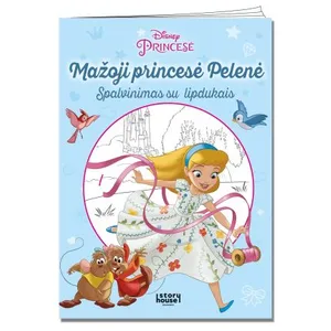 Knyga PRINCESĖ.SPALVINIMAS SU LIPDUKAIS