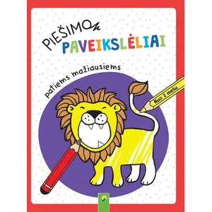 Knyga PIEŠIMO PAVEIKSLĖLIAI PATIEMS MAŽIAUSIEMS