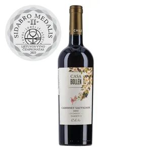 Raudonasis sausas vynas CASA BOLLEN CABENET SAUVIGNON (13,5%), 750 ml