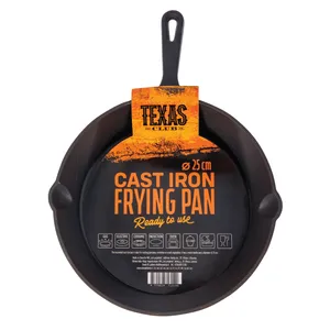 Ketaus keptuvėlė TEXAS CLUB 25 cm