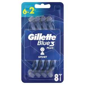 Vienkartiniai skustuvai GILLETTE BLUE 3 UCL, 8 vnt.