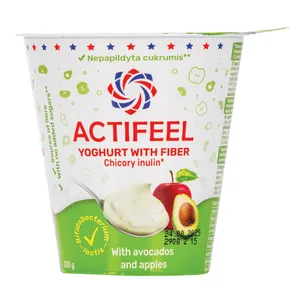 Jogurtas ACTIFEEL su cikorijų inulinu, avokadais ir obuoliais, 300g