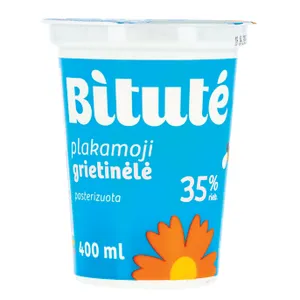 Grietinėlė BITUTĖ 35% rieb., 400 g