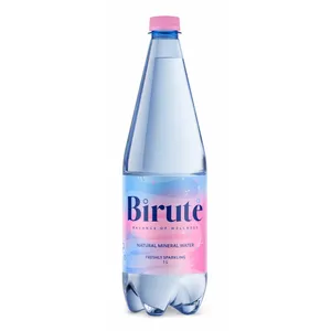 Gazuotas natūralus mineralinis vanduo BIRUTĖ, 1 l