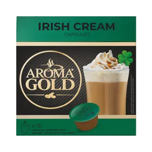 Kavos kapsulės AROMA GOLD IRISH CREAM, 16 vnt.