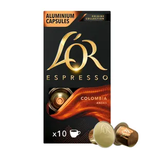 Kavos kapsulės L'OR COLOMBIA, 10 vnt.