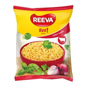 Makaronai jautienos skonio REEVA, 85 g