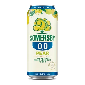 Nealkoholinis sidras kriaušių skonio SOMERSBY (0%), 500 ml