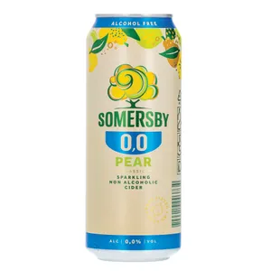 Nealkoholinis sidras SOMERSBY kriaušių skonio, 0,5 l