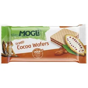 Kakaviniai vafliai MOGLI ORGANIC, 15 g