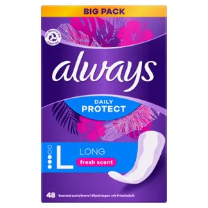 Higieniniai įklotai ALWAYS LONG FRESH SCENT, 48 vnt.